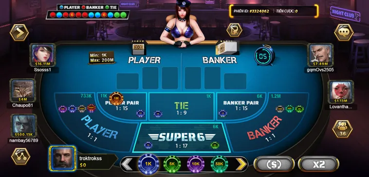 Cách Chơi Baccarat Super 6 Tại Gem88 Bất Bại Giúp Cược Thủ Hốt Bạc