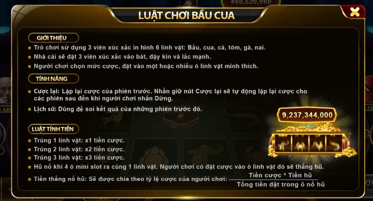 Tuyệt Chiêu Đoán Mặt Linh Vật Hốt Quỹ Thưởng Lớn Tại Bầu Cua Game Bàn Tại Gem88