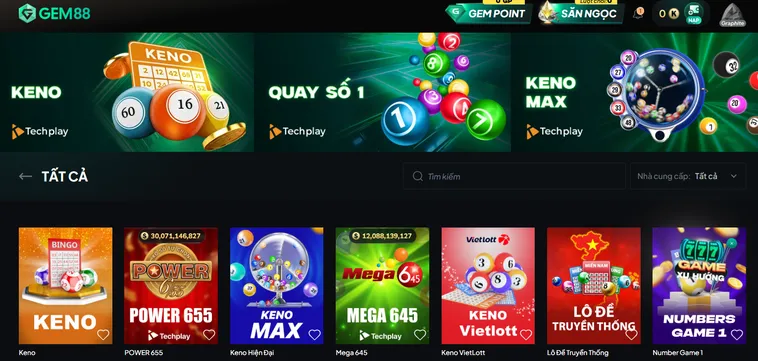 Quay Số 5 Tại Gem88 Đấu Trường Số Học Định Đoạt Vận Mệnh Tiền Tài