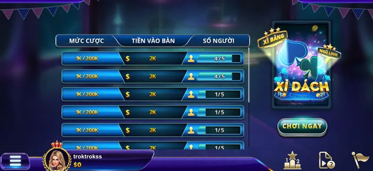 Phương Pháp Lập Chiến Thuật Bất Bại Tại Sảnh Xì Dách Game Bàn Tại Gem88