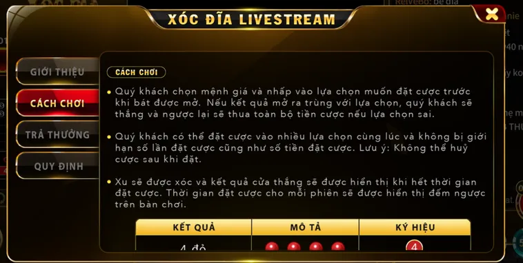 Khảo Sát Chỉ Số Thống Kê Và Cách Chơi Xóc Đĩa Live Tại Gem88 Thực Chiến